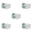 100Pièces Coffrets Cd Dvd Transparent Usage Stockage 9