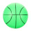 1Ballon Basket PVC Vert Clair Pour Jeux Enfants 8