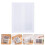 2Pcs Portable Clear Plastic Files Case Certificate Organizer Storage 11