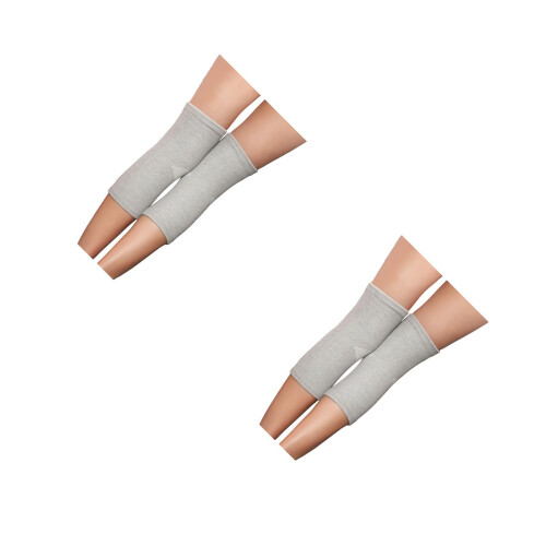 2Pièces Manchons Genou Élastiques Support 1