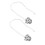 8Pièces Accessoires Suspendus Chapeau Cowboy Boule Miroir 3