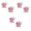 3St Manchetknopen Roze Met Shirt Accessoire 2