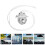 8Pièces Accessoires Suspendus Chapeau Cowboy Boule Miroir 10