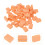 50Pcs Orange Eva Nail File Sponge Mini Buffer Blocks for Manicure Use 6