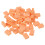50Pcs Orange Eva Nail File Sponge Mini Buffer Blocks for Manicure Use 7