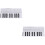 2Pcs Standard Piano Keyboard Practice for Students 6