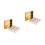 2Pcs Beige 3D Chinese Chess Game Resin Educational Toy for Learning 5