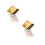 2Pcs Beige 3D Chinese Chess Game Resin Educational Toy for Learning 8