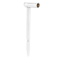 Chave inglesa de metal premium com design ergonômico para reparo de braço de guitarra, com soquetes removíveis, resistência e durabilidade