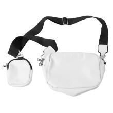 Justerbar stropp Lett mageveske for trening Slitasjesikker Pustende design Multifunksjonelle rom Moteriktig mageveske for reisetrening