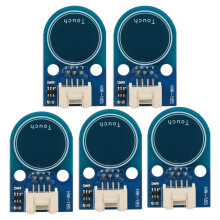 Modul de controler tactil capacitiv cu ieșire digitală, consum redus de energie, ideal pentru panouri tactile în aplicații de mobilier și perete