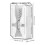 5Pcs Transparent Watch Organizer Box with Protective Inner Holder 3