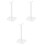 3Pcs White Plastic Headphone Holder Stand for Desktop Use 4