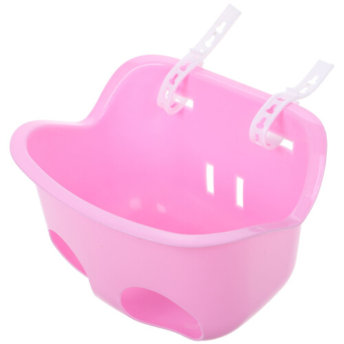2Pièces Panier Enfant Rose Accessoire Durable Multifonction 2