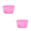 2Pièces Panier Enfant Rose Accessoire Durable Multifonction 4