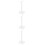3Pcs White Plastic Headphone Holder Stand for Desktop Use 9