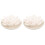 2St Witte Passieve Bloem Diffuser Van Gips Voor Essentiële Thuis 4