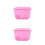 2Pièces Panier Enfant Rose Accessoire Durable Multifonction 8