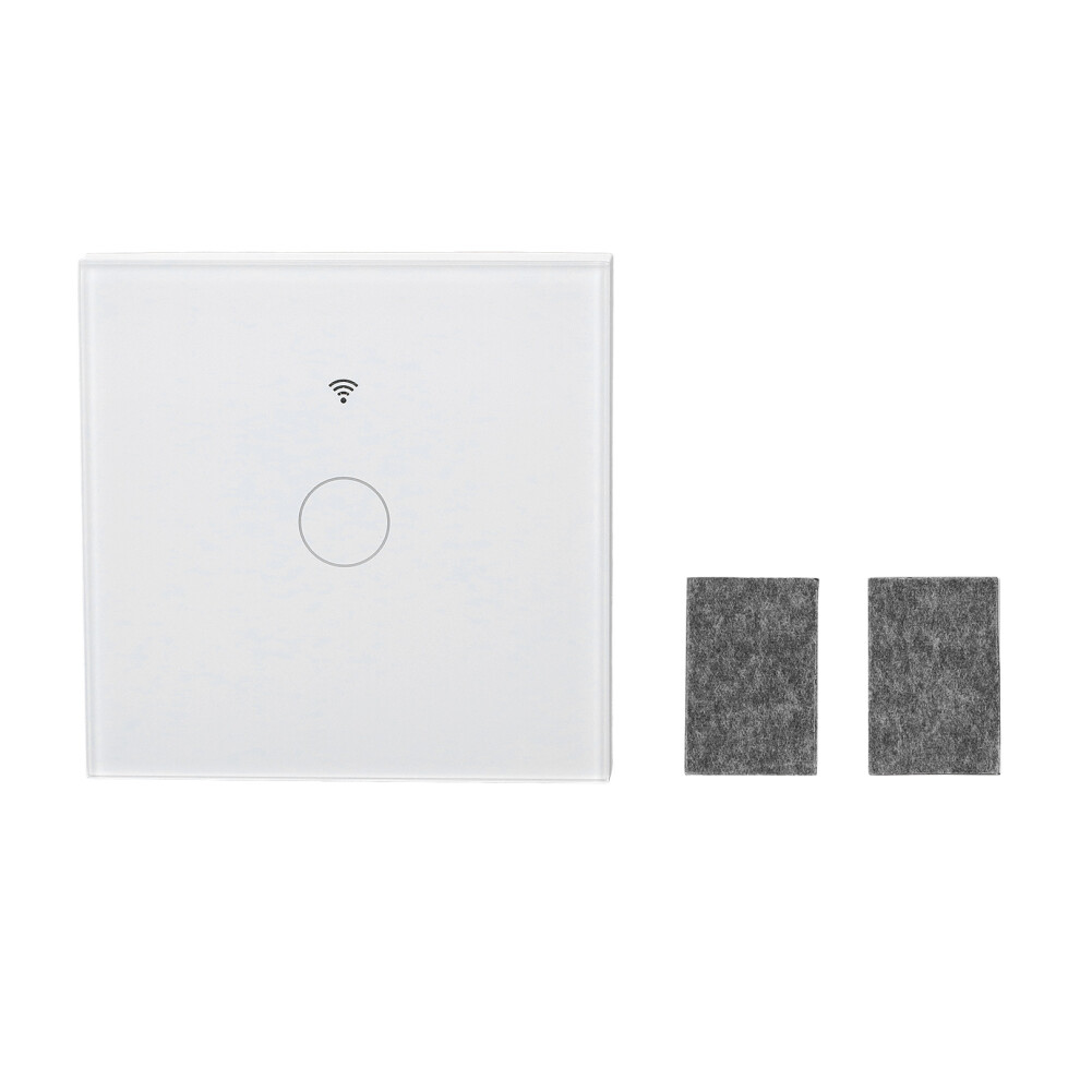 Wifi Enabled Smart Switch With Touch Control Voice Command App Integration Timer Setting Scratch Resistant Fireproof Tempered Glass Panel Easy To 9551475352923