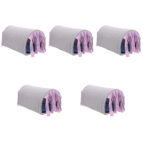 5Pcs Multi Hamster Hideout Tunnel Soft Small Pets Playhouse Toy 2