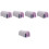 5Pcs Multi Hamster Hideout Tunnel Soft Small Pets Playhouse Toy 4