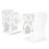 Magazine File Organizer Expandable Bookends Adjustable Bookend Sturdy Metal Construction Foldable Book Organizer Space Saving Design Scratch 1