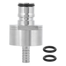 Kit tappo per carbonazione in acciaio inossidabile, efficiente strumento per la carbonazione di bottiglie in PET, guarnizioni O-ring a tenuta stagna,