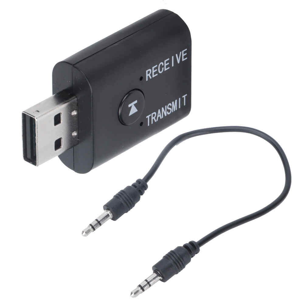 Bluetooth Audio Adapter With Stable Signal Transmission, 2In1functionality For Tx And Rx Modes, Compatible With A Wide Range Of Audio Devices 9049227930463
