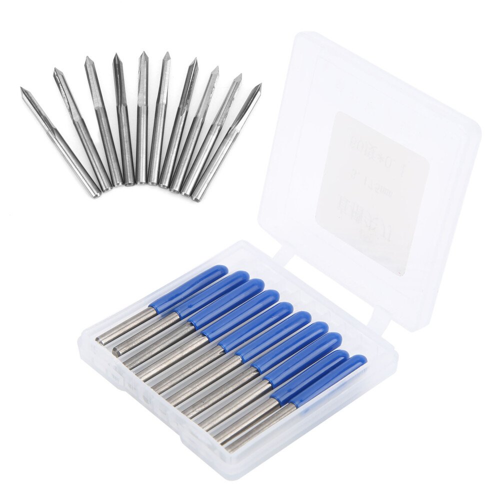 Groove Cnc Router Bits Engraving Tool, Tungsten Steel Chip Removal High Hardness High Preciseness Bit For Wood Metal Plastic 9180479439967