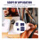 1Set Blue PU Shoulder Bag DIY Kit with Chain Accessories for Crafting 6