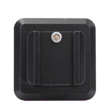 Placă dublă de eliberare rapidă pentru capete sferice de trepied, adaptor din aliaj de aluminiu rezistent la rugină cu suport pentru patina rece
