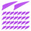 240Pièces Ailettes Violet En Pour Flèches De Tir 2