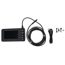 Adjustable LED Lights LCD Endoscope Camera, Real-Time Industrial Borescope With Waterproof Snake Probe And Ergonomic Design For Efficient Engine Or