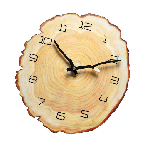Silents None-Ticking Clocks Decorative Clock Battery-12 inch