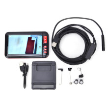 Boreoscoop inspectiecamera met verlichting, 1080p HD-resolutie, handheld endoscoopcamera voor autodiagnose, flexibele rioolcamera, waterdicht.