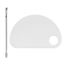 Mixing Palette For Artists Premium Acrylic Non Stick Easy To Clean Highly Transparent Thumbhole Design Smooth Texture Durable And Thick Versatile