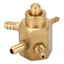 Rustbestandig metalvandventilkontakt Universal pasform Varmeoliebestandig Effektivitet og praktisk 4Connections vandventilkontakt