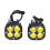 Φως LED οδήγησης Pod κίτρινο 40W Spot Beam Off Road Ομίχλη Αδιάβροχο IP67 Αντικραδασμικό Φως 3