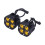 Φως LED οδήγησης Pod κίτρινο 40W Spot Beam Off Road Ομίχλη Αδιάβροχο IP67 Αντικραδασμικό Φως 5
