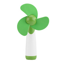 Portable Pocket Fan For Summer Cooling, Mini Handheld Fan With Adjustable Speed Foldable Design Safe Soft Foam Blades, USB Rechargeable Lightweight