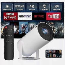 Νέος προβολέας 5G 4K του 2025, έξυπνος HD LED WiFi Bluetooth HDMI.