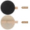 50Pcs Black Mini Chalkboard Clips, Wood Memo Note Holders 8
