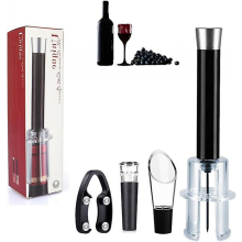 (Aluminum Head-1pc)Wino On-The-Go Wine Opener Set Air Pressure Wine Corkscrew Bottle Opener Cork Remover Gift Compatible with Wine Lovers
