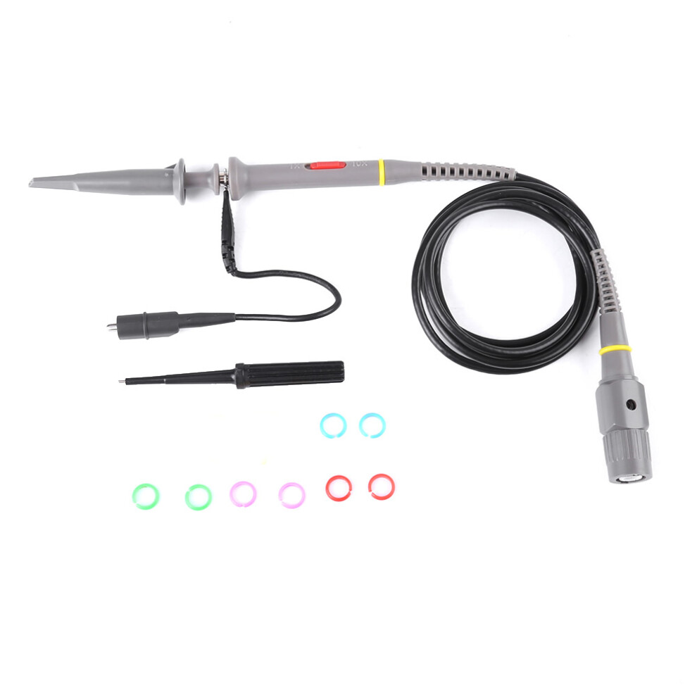 Lightweight Oscilloscope Clip Probe Adjustable Attenuation Ratio1x10x Compatible With Analog Digital Oscilloscopes Flexible And Stable Design High 9071309153941