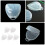 5Pcs Compact Transparent Tooth Storage Cases Durable PP Denture Boxes 11
