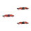 3Pcs Pattern Wooden Bow Tie for Men Adjustable Fit Wedding 4
