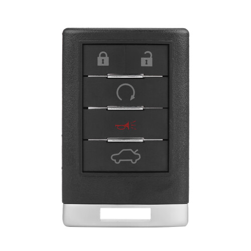 Télécommande programmable de remplacement pour les modèles Cadillac Escalade compatibles avec le modèle OUC6000066. Installation par un