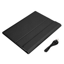 Custodia con tastiera Bluetooth leggera per iPad Pro da 9,7 pollici, tastiera magneticamente rimovibile con supporto multi-angolo e retro in morbido