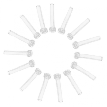 Earring Sleeves Protect Earrings Accessories Transparent Plastic 0.80X0.15X0.15cm 50Set
