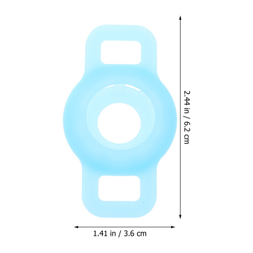 2 Pcs Pet Case Tracker Case Holder Travel 6.2x3.6x1cm 1